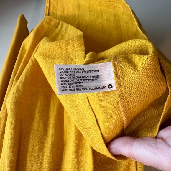 Wild Fable Linen Blend Sundress NWT - Picture 9 of 12